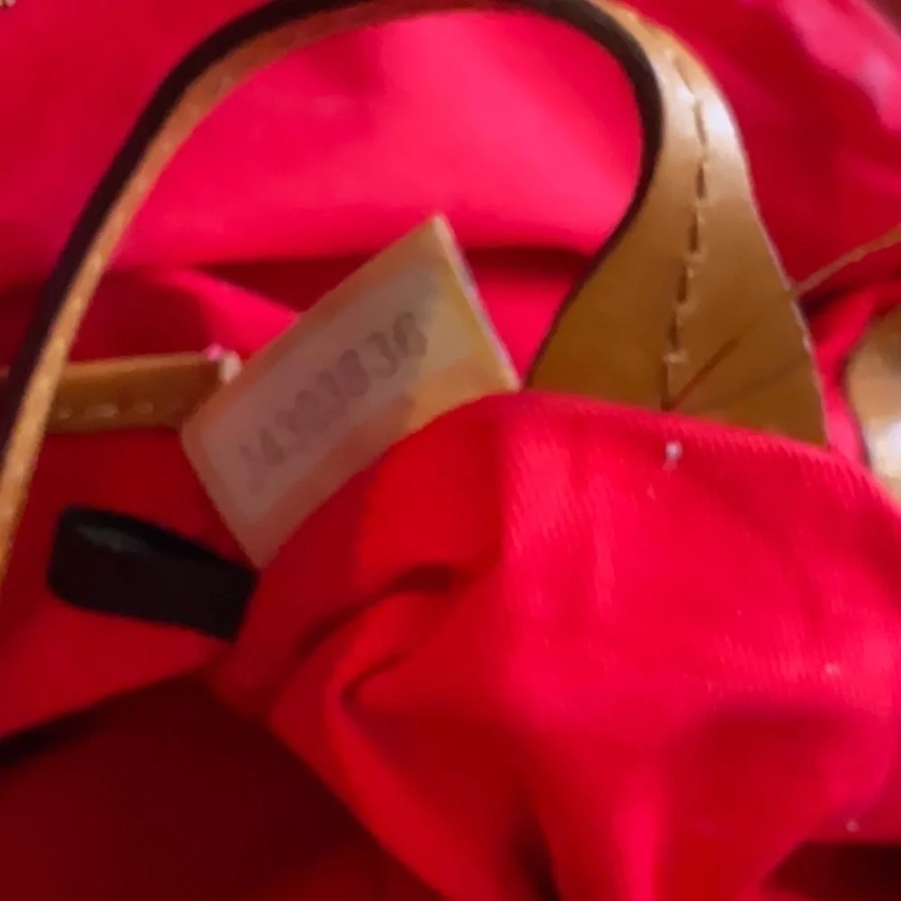 Dooney and Bourke canvas hobo red